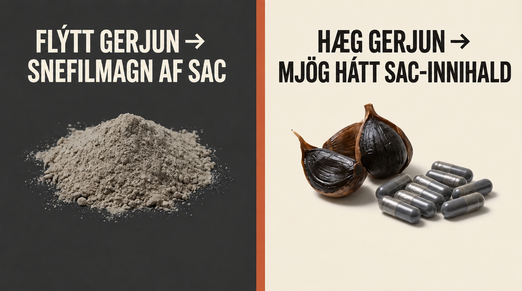 Flýtt gerjun borin saman við hæga gerjun
